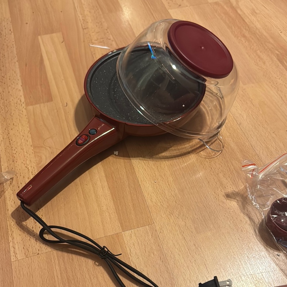Red Electric Popcorn Maker brand new!